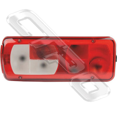 1021198-02 - REAR LAMP - R/H - WITHOUT BULB - WITH LICENSE LAMP - DAF XF106 2013-