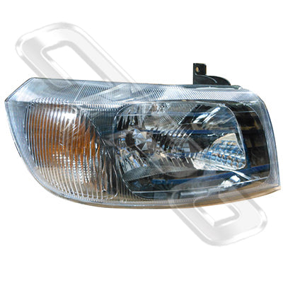 2516094-8G  - HEADLAMP - R/H - SMOKEY - TO SUIT FORD TRANSIT 2000