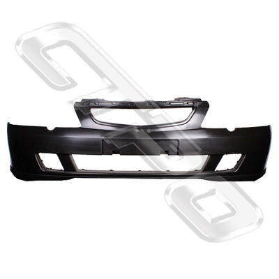 2817090-1CF - FRONT BUMPER - MAT/BLACK - CERTIFIED - TO SUIT HOLDEN COMMODORE VY 2002-