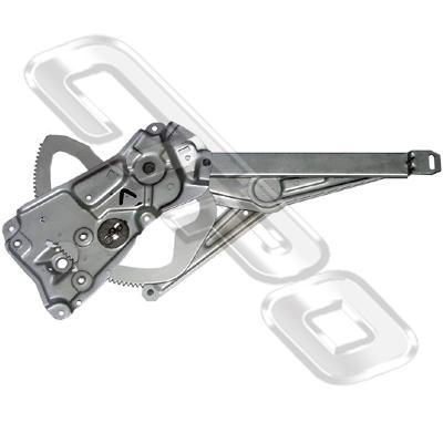 WINDOW REGULATOR - R/H - FRT DOOR - W/O MOTOR - TO SUIT BMW 3'S E36 4DR 1991-