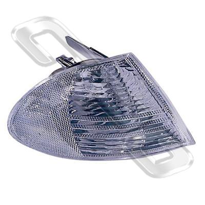 CORNER LAMP - R/H - CLEAR - TO SUIT BMW 3'S E46 4D 1998-