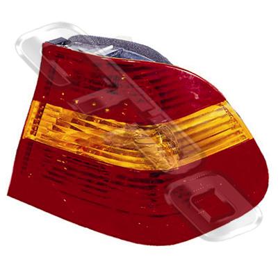 REAR LAMP - R/H - RED/AMBER/RED - TO SUIT BMW 3'S E46 4D 2001-