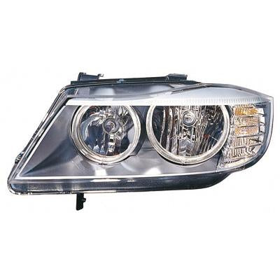 HEADLAMP - L/H - ELECTRIC - BLACK - TO SUIT BMW 3'S E90 2008-  4DR