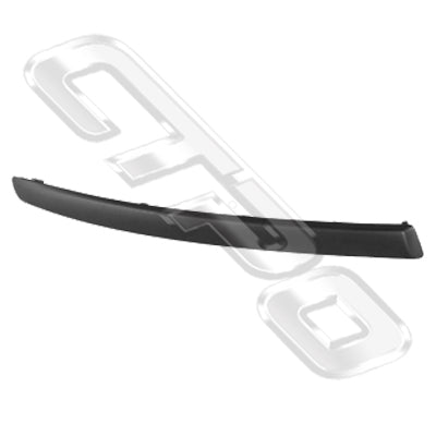 FRONT BUMPER MOULDING - R/H - MAT/DARK GREY - CERTIFIED - TO SUIT BMW 1'S E87 2007-