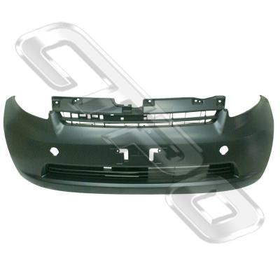 FRONT BUMPER - PAINTED - TO SUIT DAIHATSU SIRION - M300S - 5DR H/B - 2005-