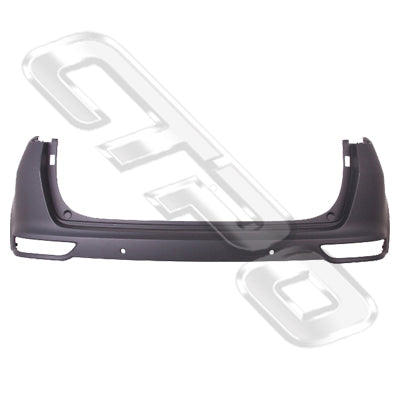 FRONT BUMPER UPPER - PRIMED BLACK - WITH SENSOR HOLE - CERTIFIED - TO SUIT KIA SPORTAGE 2016-