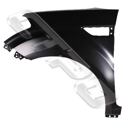 FRONT GUARD - L/H - W/OUT MOULDING HOLE - CERTIFIED - TO SUIT KIA SOUL 2009-