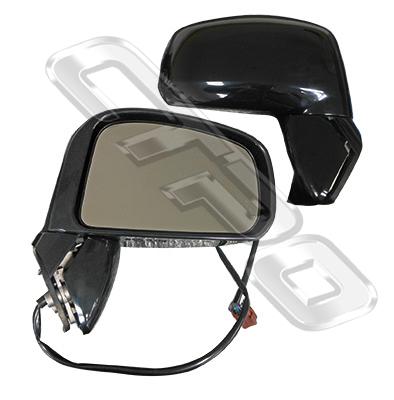 DOOR MIRROR - R/H - 125 X 245MM - ELECTRIC - TO SUIT NISSAN TIIDA & TIIDA LATIO - C11 - 2005-