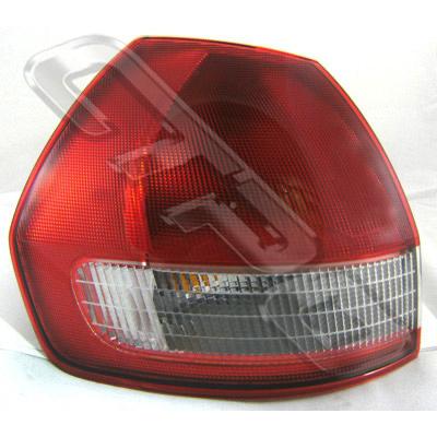 REAR LAMP - L/H - RED/CLEAR - TO SUIT NISSAN WINGROAD - Y11 - 99- EARLY