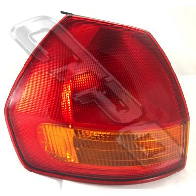 REAR LAMP - L/H - RED/AMBER - TO SUIT WINGROAD - STATION WAGON - Y11 - 99- EARLY