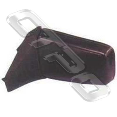 DOOR MIRROR - L/H - CORNER MOUNT - NON LEVER REM - TO SUIT NISSAN SUNNY B11 1982-