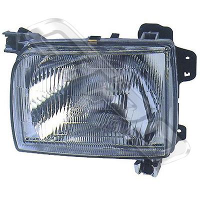 HEADLAMP - L/H - TO SUIT NISSAN NAVARA D22 1998-