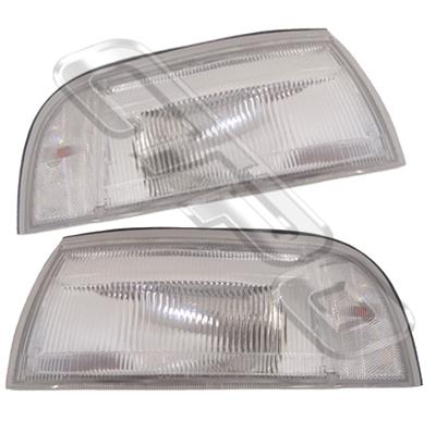 CORNER LAMP - SET - L&R - CLEAR - TO SUIT NISSAN CEFIRO/MAXIMA J30 1989-