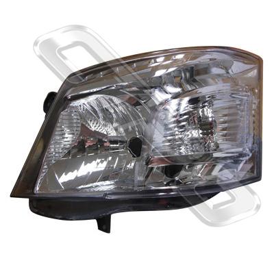 HEADLAMP - L/H - TO SUIT NISSAN CARAVAN NV350 / E26 2013-