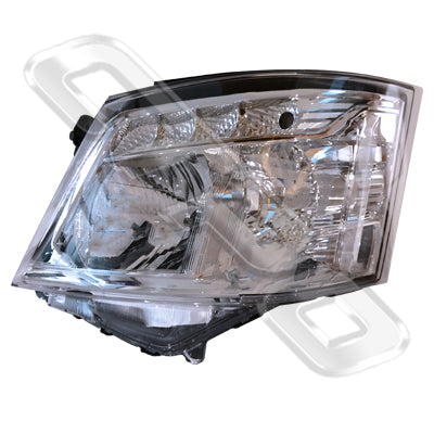 HEADLAMP - L/H - TO SUIT NISSAN CARAVAN NV350 / E26 2018- F/LIFT