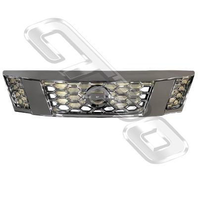 GRILLE - ALL CHROME - TO SUIT NISSAN CARAVAN NV350 / E26 2013-