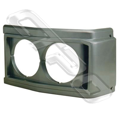 HEADLAMP BEZEL - R/H - W/VENT - TO SUIT NISSAN ATLAS F22/255 1986-94