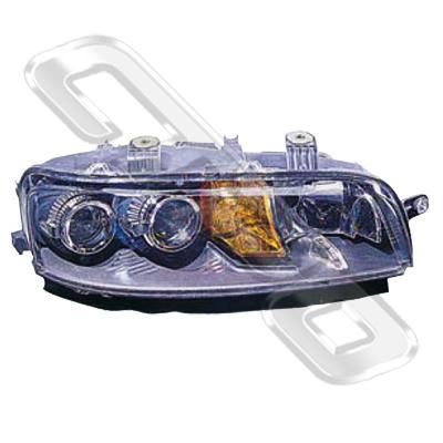 HEADLAMP - R/H - ELECTRIC - W/FOG LAMP - TO SUIT FIAT PUNTO 1999-2003