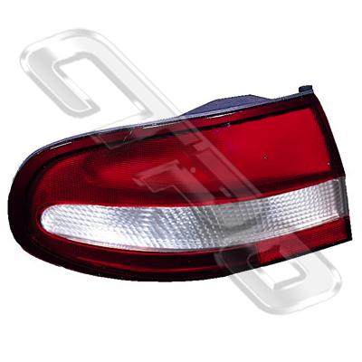 REAR LAMP - L/H - RED/CLEAR - TO SUIT HOLDEN COMMODORE VT 1997-99 SEDAN