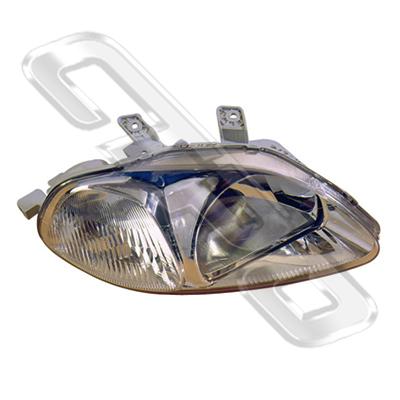 HEADLAMP - R/H - PLASTIC - TO SUIT HONDA CIVIC EK 3DR/4DR 1996-99