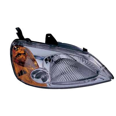 HEADLAMP - R/H - MANUAL - TO SUIT HONDA CIVIC ES 4DR SEDAN 2000-