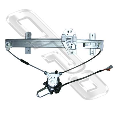 WINDOW REGULATOR -  L/H - ELEC W/MTR - REAR - TO SUIT HONDA ODYSSEY 1999-