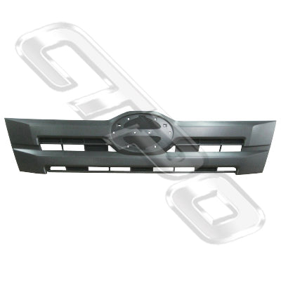 GRILLE - UPPER - BLACK - TO SUIT HINO RANGER 500 2015- FG, FL, FM, GH