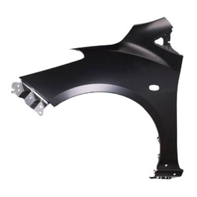 FRONT GUARD - L/H - WITH SIDE LAMP & MOULDING HOLES - TO SUIT MAZDA DEMIO - DE3F - 2007-  SPORT