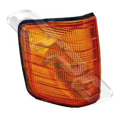 CORNER LAMP - R/H - AMBER - W/E - TO SUIT MERCEDES 190E W201 1982-93