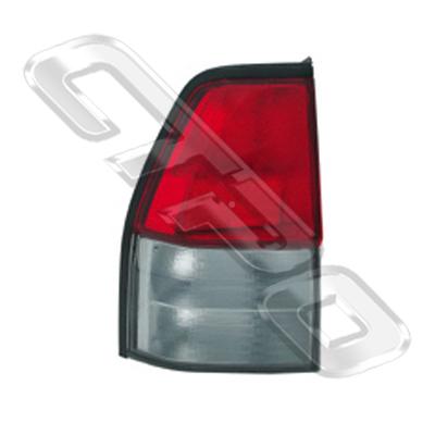 REAR LAMP - L/H - RED/CLEAR - TO SUIT MITSUBISHI MAGNA TE/F/H 1996-05  S/W