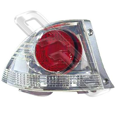 REAR LAMP - L/H - CHROME - TO SUIT TOYOTA ALTEZZA  IS200 1998-