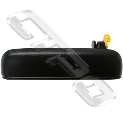 DOOR HANDLE - FRONT OUTER - BLACK - L/H - TO SUIT TOYOTA STARLET EP90 1996-