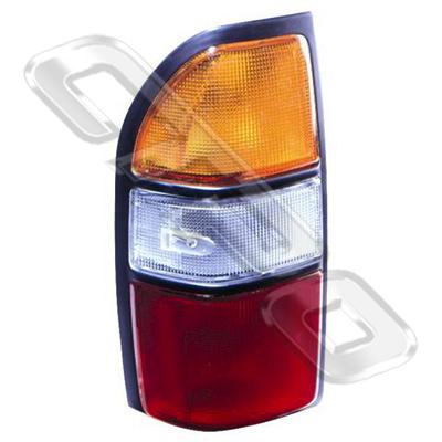 REAR LAMP - L/H - AMBER/CLEAR/RED - TO SUIT TOYOTA PRADO J95 1996-