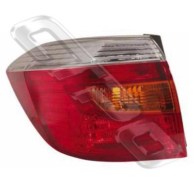 REAR LAMP - L/H - TO SUIT TOYOTA HIGHLANDER/KLUGER 2008-10