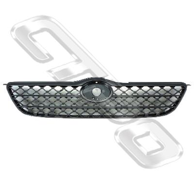 GRILLE - DARK ARGENT - TO SUIT TOYOTA COROLLA ZZE 2002-SEDAN/HATCH/SW