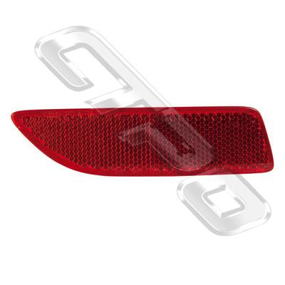 REAR LAMP - R/H - REFLECTOR GOES IN BUMPER - TO SUIT TOYOTA COROLLA 2011- SEDAN  F/LIFT