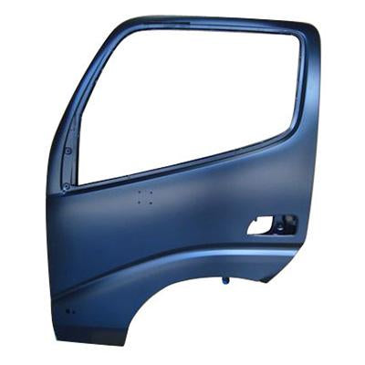 FRONT DOOR SHELL - L/H - W/MIRROR AND REFLECTOR, W/O LAMP HOLE - TOYOTA DYNA XZU320 2000-