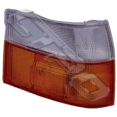 CORNER LAMP - R/H - AMBER/CLEAR - TO SUIT TOYOTA HIACE 1990-   NZ ONLY