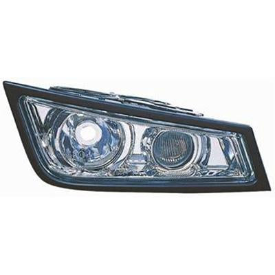 FOG LAMP - R/H - CHROME W/BLACK TRIM - W/HIGH BEAM - VOLVO FH/FM - 2008-