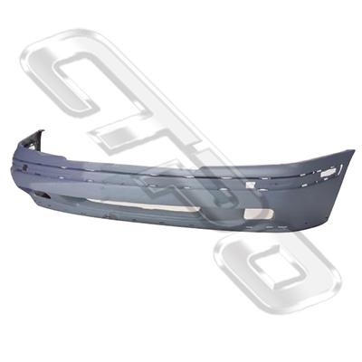 FRONT BUMPER - PRIMED - GRAY - TO SUIT VOLVO S40/V40 1996-