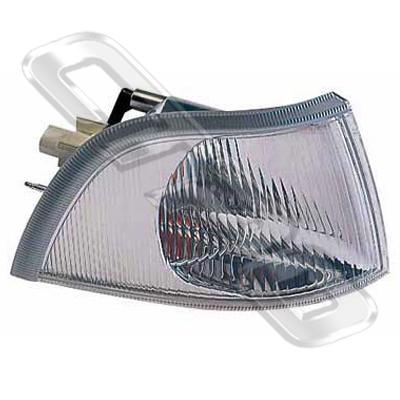 CORNER LAMP - R/H - CLEAR - CHROME INNER - TO SUIT VOLVO S40/V40 1998-01