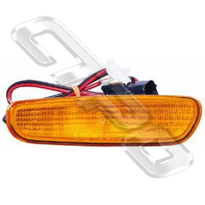 SIDE LAMP - L/H - AMBER - TO SUIT VOLVO S40/V40 1998-