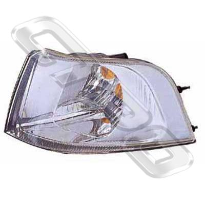 CORNER LAMP - L/H - CLEAR - CHROME INNER - TO SUIT VOLVO S40/V40 2001-03