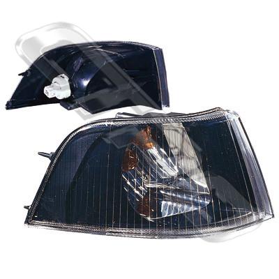 CORNER LAMP - L/H - CLEAR - BLACK INNER - TO SUIT VOLVO S40/V40 2001-03