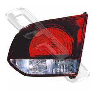 REAR LAMP - R/H - INNER - H-TYPE - TO SUIT VW GOLF MK6 2009-